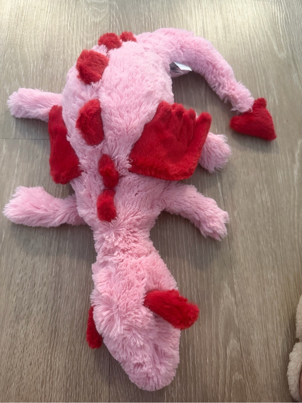 Jellycat heart dragon plush